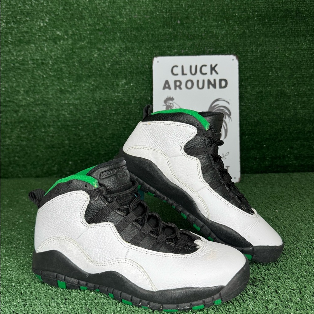 Jordan Kids Sneakers White Black Green